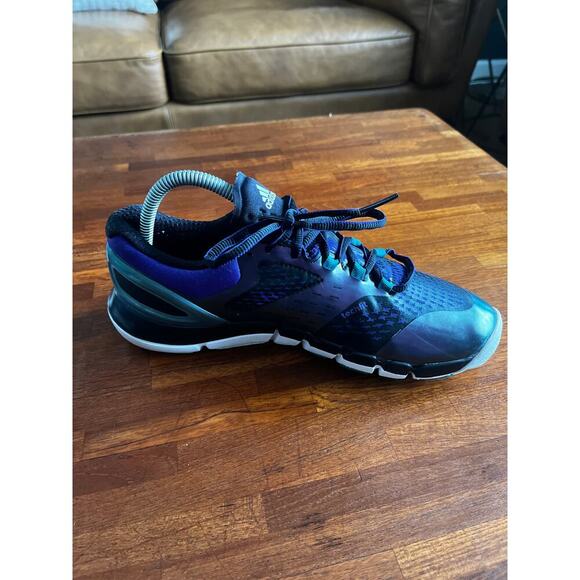 Adidas Adipure CrazyQuick 17 Low Top Running Sneakers Black/Vivid/Pink Women 7.5 - Picture 3 of 9